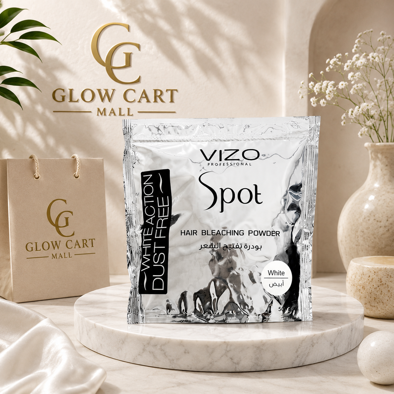 Vizo Bleacher Powder white 500Gm